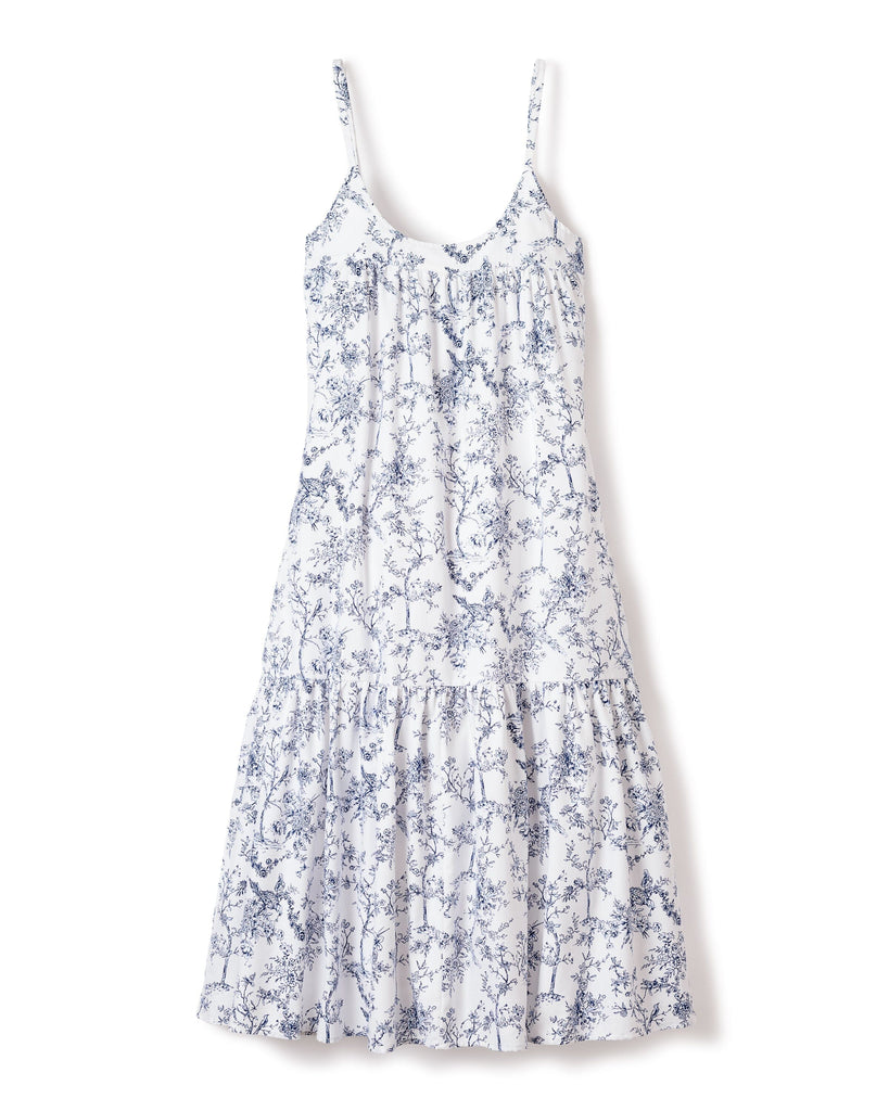 Women's Twill Chloé Nightgown in Timeless Toile Women's Nightgown Petite Plume 