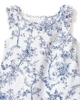Girl's Twill Amelie Nightgown in Timeless Toile Children's Nightgown Petite Plume 