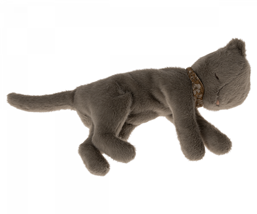 Presale Kitten, Plush | Earth grey Stuffies Maileg 