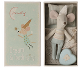 Presale Tooth Fairy Mouse, Little Brother in Matchbox Maileg Dolls Maileg 