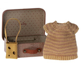 Presale Knitted Dress and Bag in Suitcase, Big Sister Mouse Maileg Clothes & Accessories Maileg 