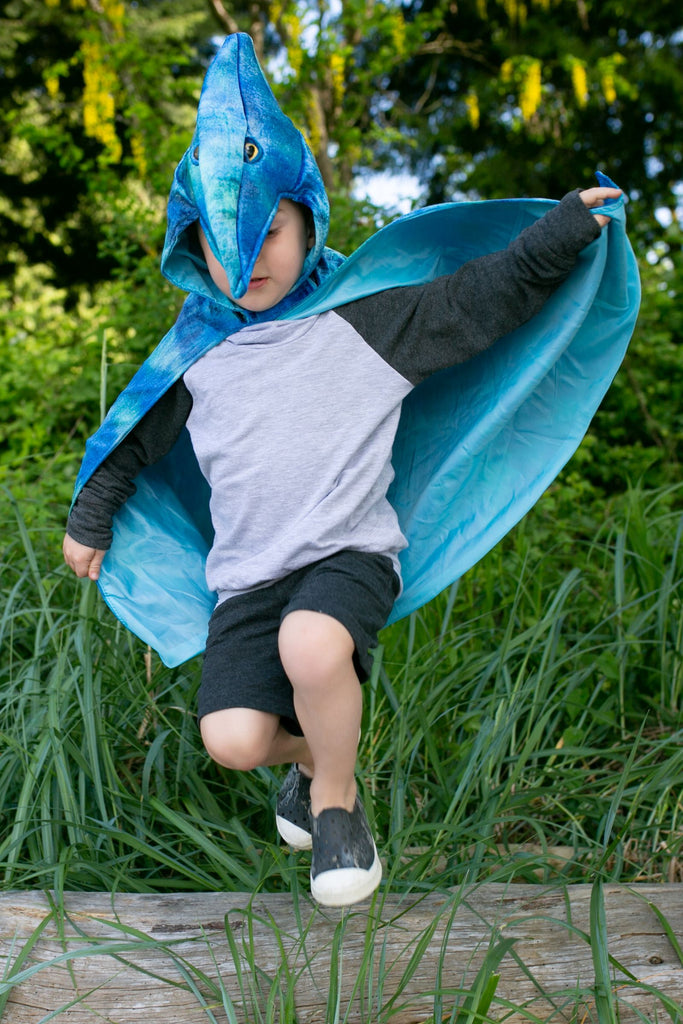 Pterodactyl Hooded Dinosaur Cape Costumes Great Pretenders USA 