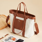 The Mommy Tote Bag Diaper Bags SUNVENO Brown 