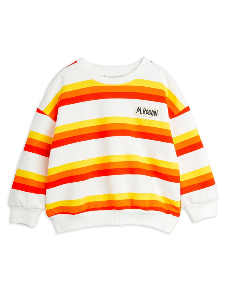 Stripe Sweatshirt Sweatshirts Mini Rodini 92/98 (1-3Y) Multi 