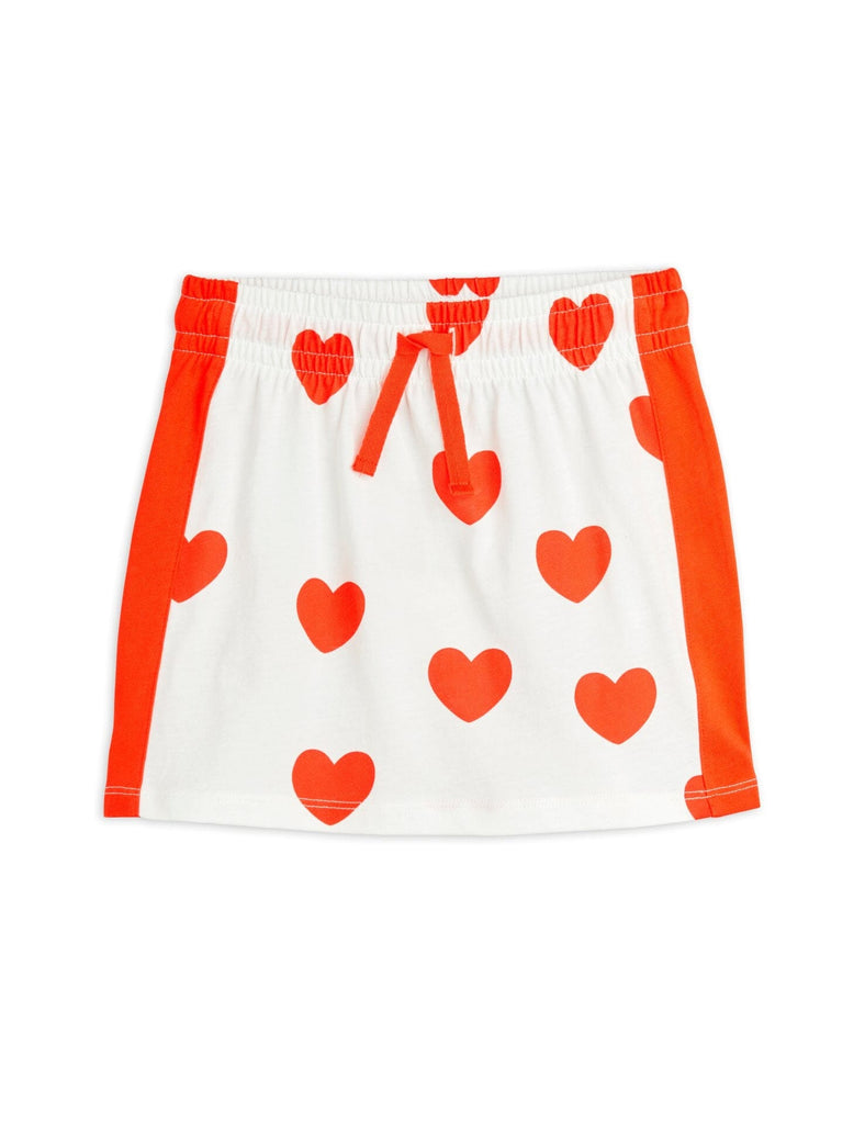 Hearts Skirt Skirts Mini Rodini 92/98 (1-3Y) Red 