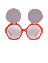 Flip Up Sunglassses | Red Sunglasses Mini Rodini 