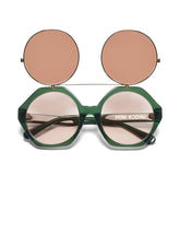 Flip Up Sunglasses | Green Sunglasses Mini Rodini 