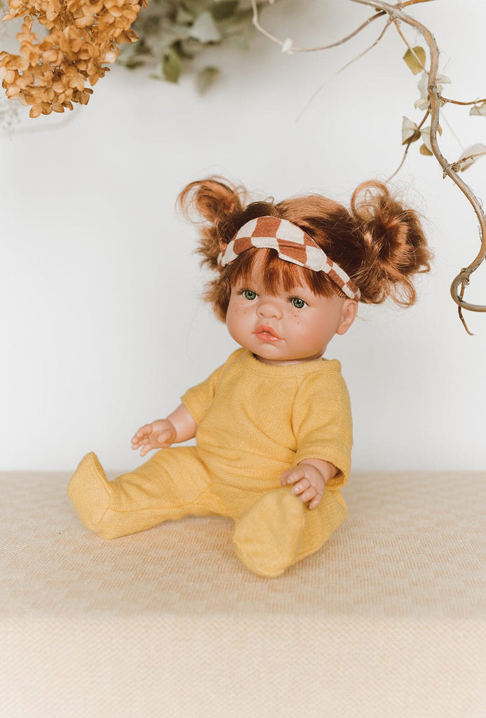 Jumpsuit and Sleep Mask | Maze Dolls & Doll Accessories Bohemian Mama Littles 