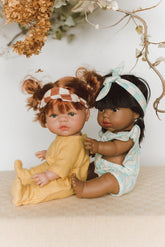 Jumpsuit and Sleep Mask | Maze Dolls & Doll Accessories Bohemian Mama Littles 