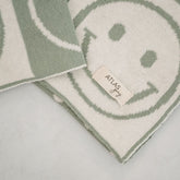 Smiley Knit Blanket Accessories shopatlasgrey 