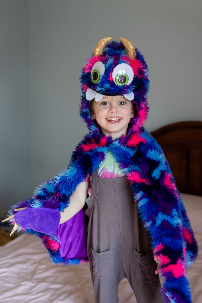 Goober The Monster Cape Costumes Great Pretenders USA Size 4-6 