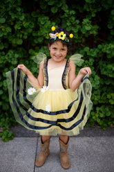 Bumble Bee Dress & Headband Costumes Great Pretenders USA 