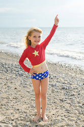 Wonder Girl Swimsuit Swimwear Great Pretenders USA 