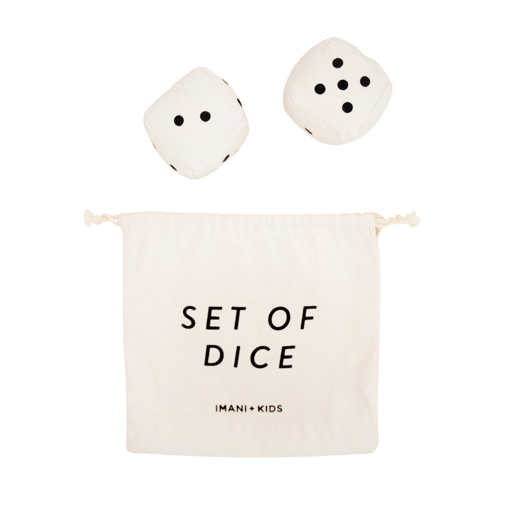interactive set of dice Kids Toy Imani Collective 