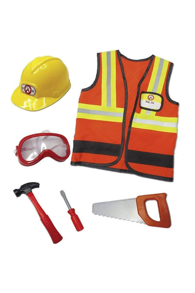 Construction Worker with Accessories Costumes Great Pretenders USA 