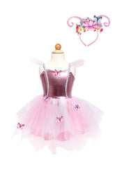 Woodland Butterfly Dress & Headpiece Costumes Great Pretenders USA 
