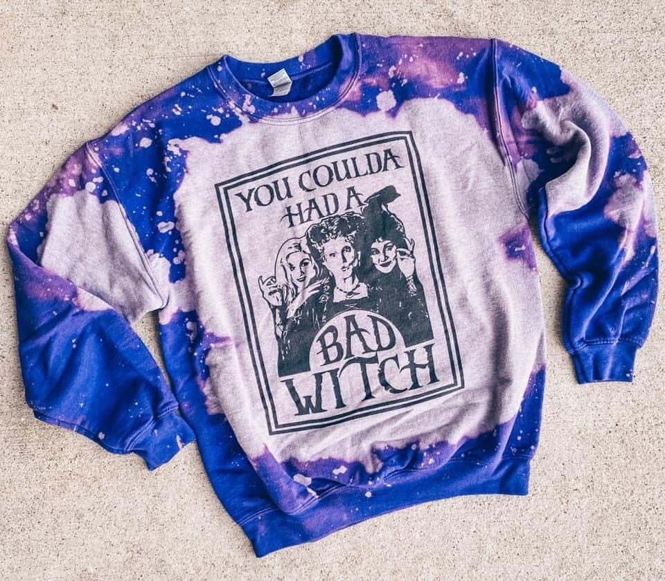Could A Had A Bad Witch Sweatshirt Sweatshirt Hank & Scoot 