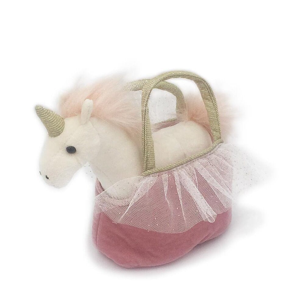 Pretty Unicorn Plush Toy In Purse Ophelia Stuffed Toy MON AMI 