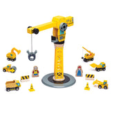 Big Crane Construction Set by Bigjigs Toys US Bigjigs Toys US 