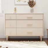 Babyletto | Lolly 6-Drawer Assembled Double Dresser | Washed Natural