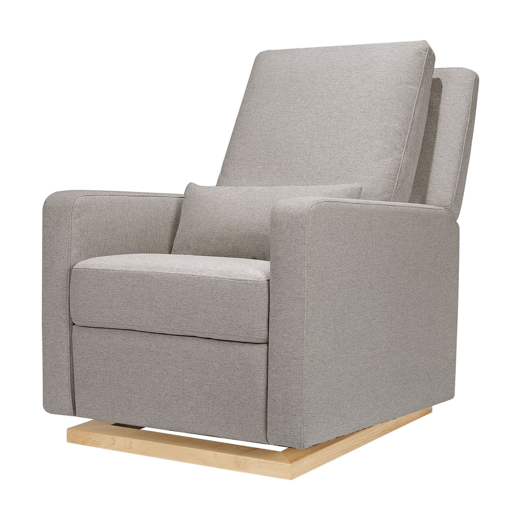 Sigi Recliner and Glider Water Repellent & Stain Resistant | Performance Grey Eco-Weave Babyletto Performance Grey Eco-Weave M 