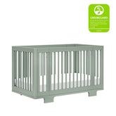 Yuzu 8-in-1 Convertible Crib with All-Stages Conversion Kits | Light Sage