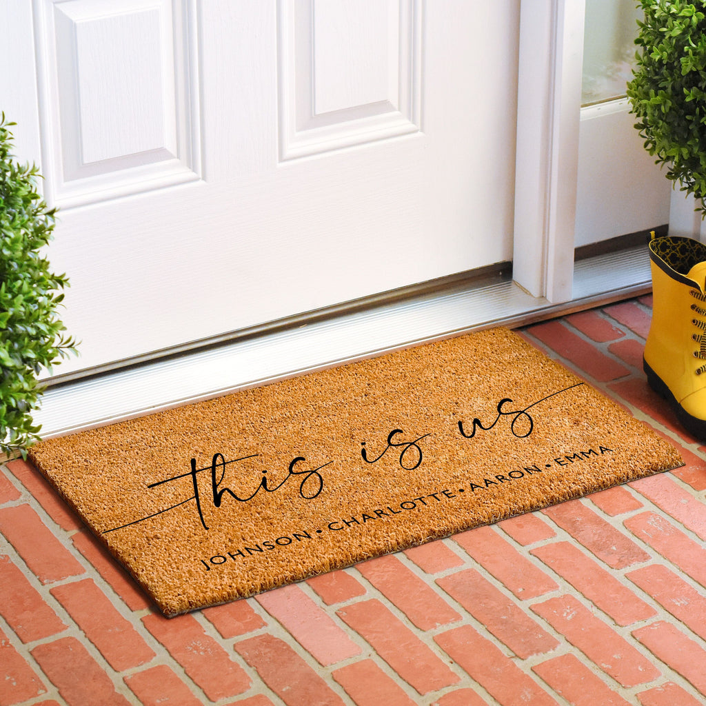 This is Us Personalized Doormat Calloway Mills 