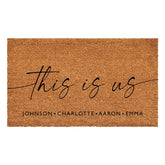 This is Us Personalized Doormat Calloway Mills 