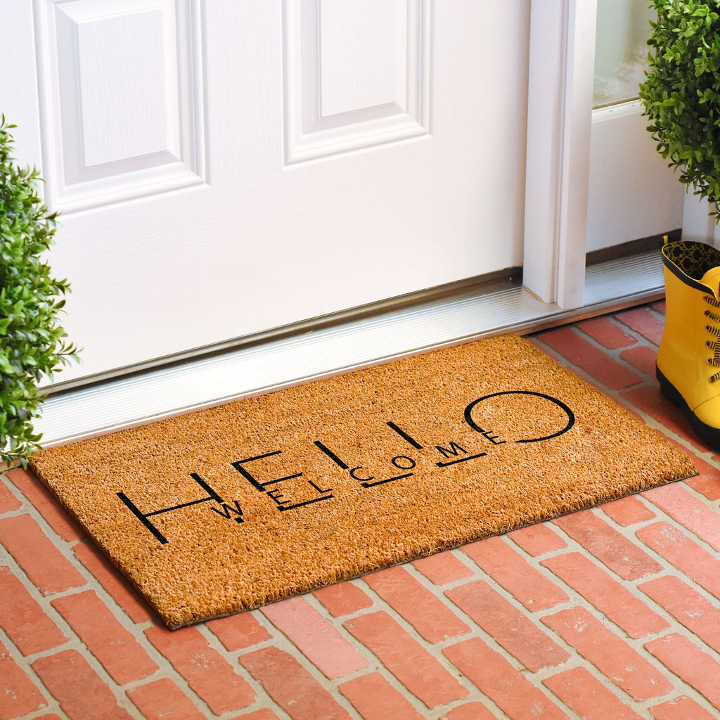 Welcome Greetings Doormat Calloway Mills 