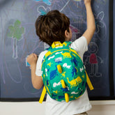 Children's Harness Leash Backpack Backpacks SUNVENO Dinosaur Green Medium 