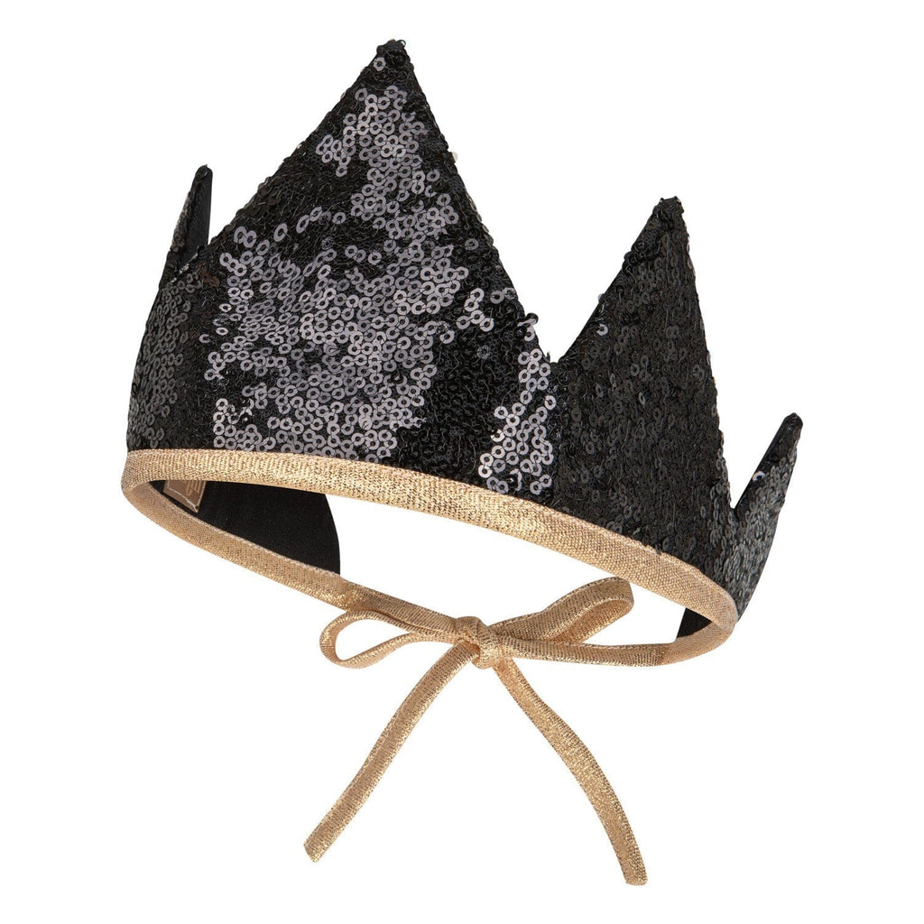 “Black Sequins” Crown Crown moimili.us 