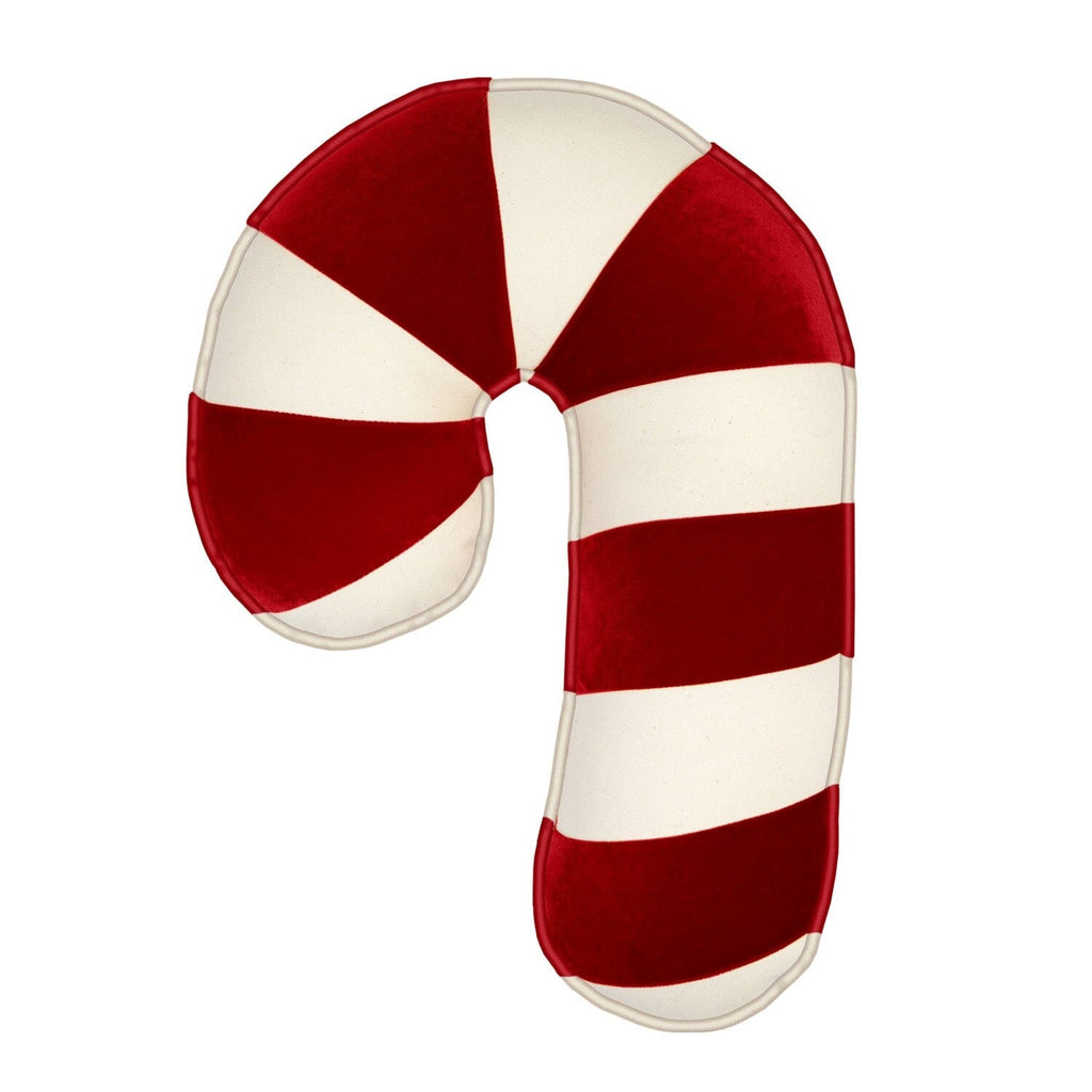 “Red Lollipop” Patchwork Pillow Cushion moimili.us 
