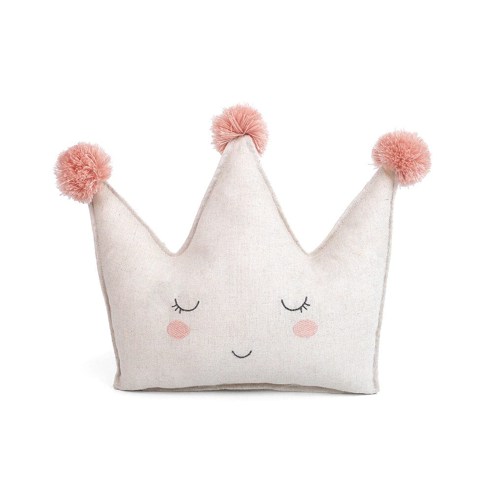 Princess Crown Accent Decor Pillow MON AMI 