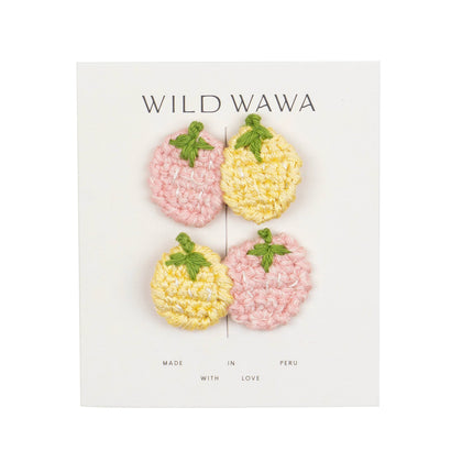Strawberry Clip Set Hair Accessories Wild Wawa OS 