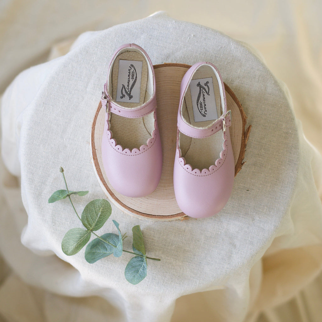 Scalloped Mary Jane - Lilac mary jane's Zimmerman Shoes 