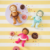 Dinky Dinkum Dolls | Darcy Donut - Latte Soft Dolls Olli Ella 