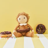 Dinky Dinkum Dolls | Darcy Donut - Latte Soft Dolls Olli Ella 