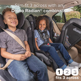 Diono | Radian® 3QXT®+ FirstClass™ SafePlus™ All-in-One Convertible Car Seat | Gray Slate