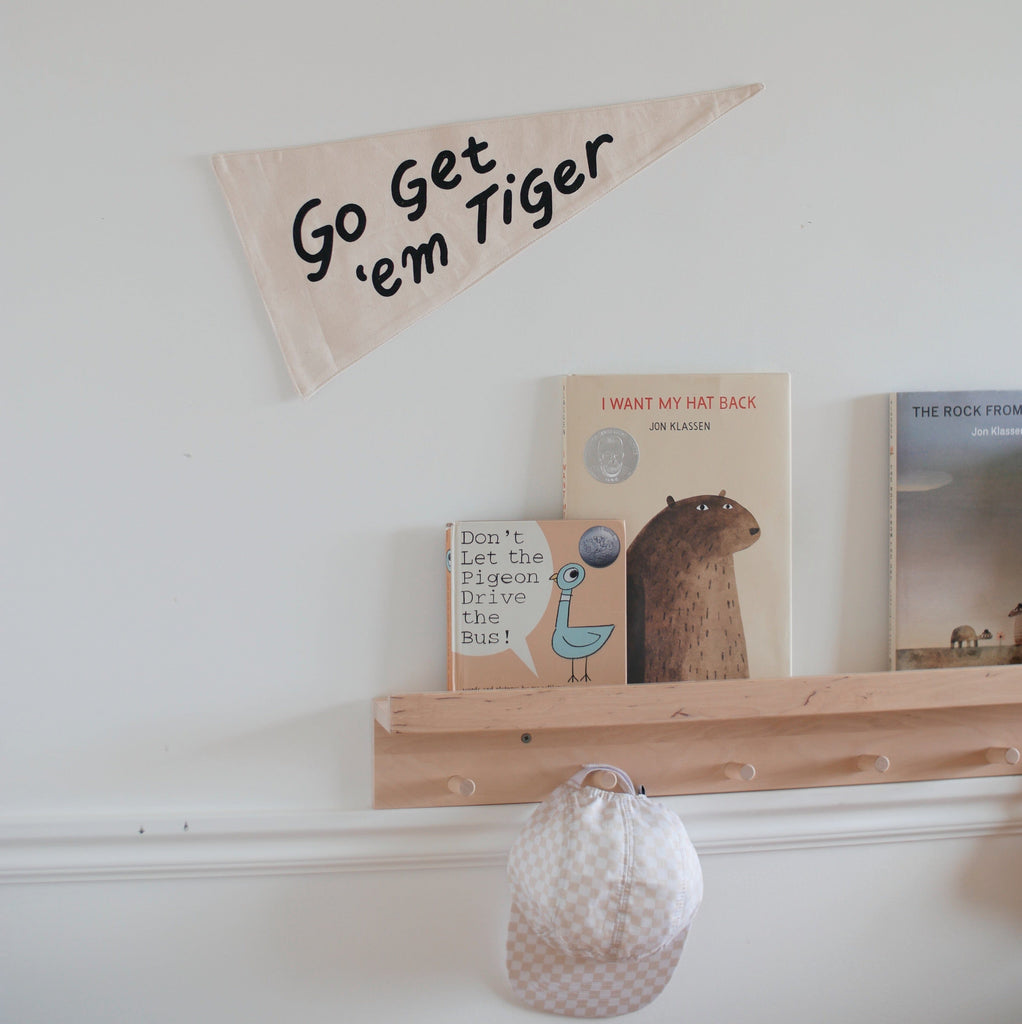go get 'em tiger pennant Wall Hanging Imani Collective 