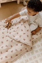Organic Nap Mat | Teddy Sleeping Bags & Pads Bloomere 