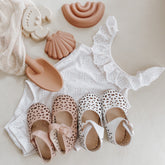 Leather Boho Mary Janes | Color 'Cotton' Shoes Consciously Baby 