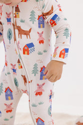 Little Pigs Footie Pajama by Loocsy Loocsy 