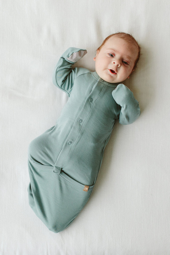 24 HOUR CONVERTIBLE GOWN | POOLSIDE Baby Gowns goumikids 