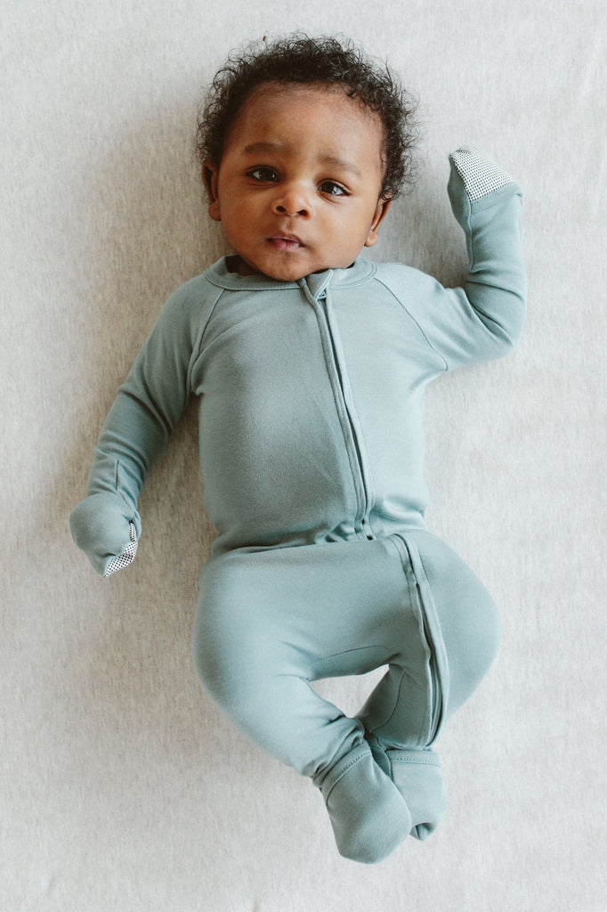 GROW WITH YOU FOOTIE + SNUG FIT | POOLSIDE Onesies goumikids NB 