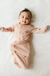 24 HOUR CONVERTIBLE GOWN | ROSE Baby Gowns goumikids NB 