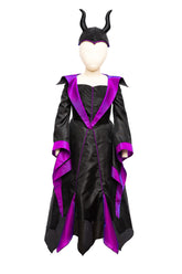 Villain Princess Dress & Headpiece Costumes Great Pretenders USA Size 5-6 