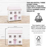 Sophie's Wooden Dolls House Dollhouses Le Toy Van, Inc. 