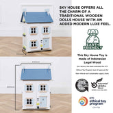 Sky Wooden Dolls House Dollhouses Le Toy Van, Inc. 