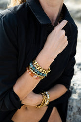 Chain Bracelet | Thick Curb 4.0 Bracelets Rachel Nathan Designs 