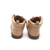Leather Combat Boot | Color 'Honey' Shoes Consciously Baby 